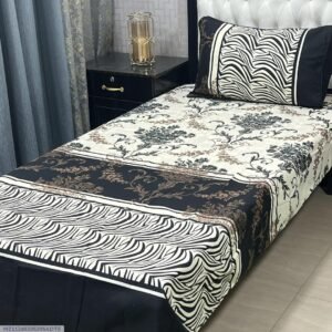 Cotton Printed Bedsheet Set - 2 pcs