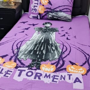 Little Tormenta Printed Single Bedsheet Set - 4 pcs