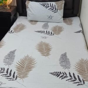 Fur Printed Bedsheet Set - 4 pcs