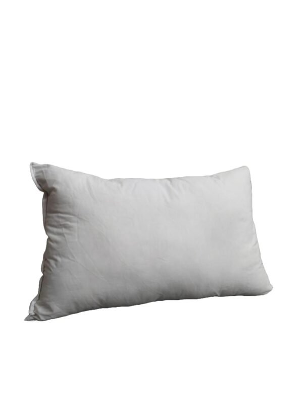 1 Pc Cotton Plain Bed Pillow - Image 2