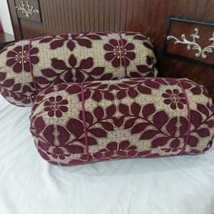 2 Pcs Embossed Pillow Cover