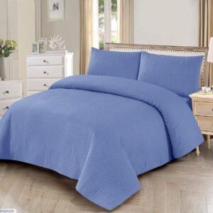 Luxury Bed Spread Double Bedsheet Set - 3pcs