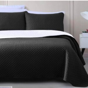 Luxury Bed Spread Double Bedsheet Set - 3pcs