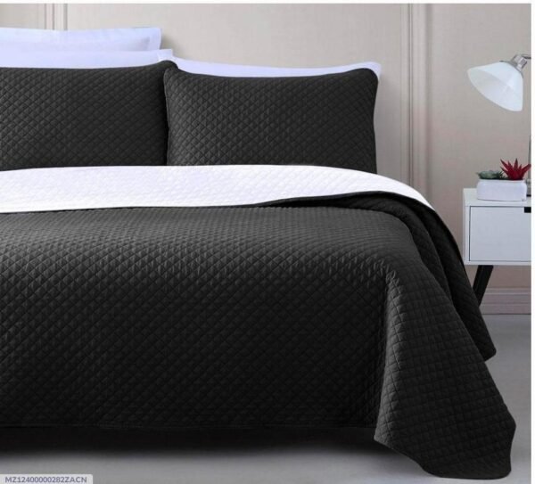 Luxury Bed Spread Double Bedsheet Set - 3pcs