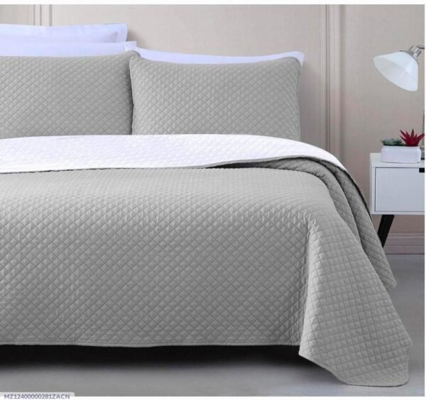 Luxury Bed Spread Double Bedsheet Set - 3pcs