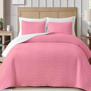 Luxury Bed Spread Double Bedsheet Set - 3pcs