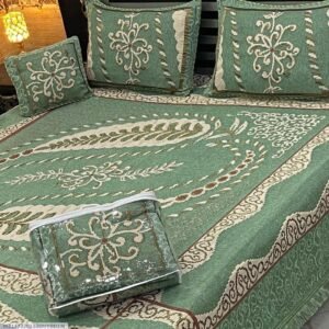 Velvet Double Bedsheet-4 Pcs