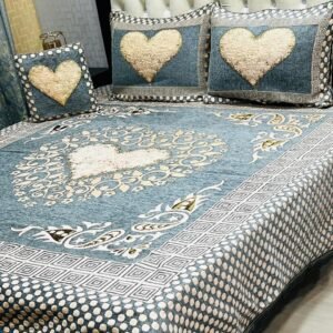 Velvet Double Bedsheet-4 Pcs